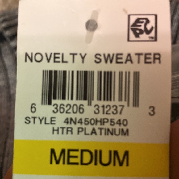 New Men’s medium novelty sweater with tags - Picture 7 of 7